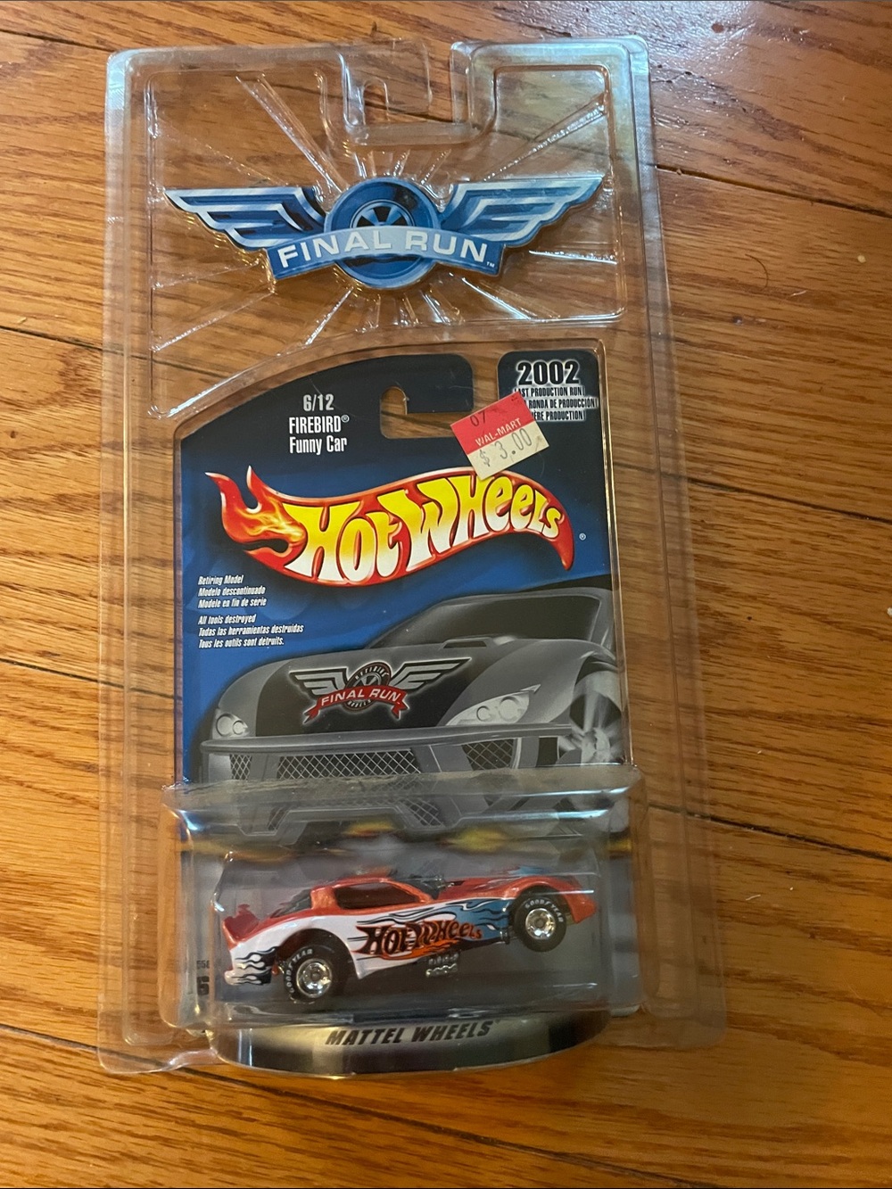 Final Run Firebird Funny Car - Orange Racing Toy
